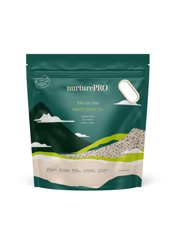 P-Tofu Cat Litter Pawsoft Green Tea-01